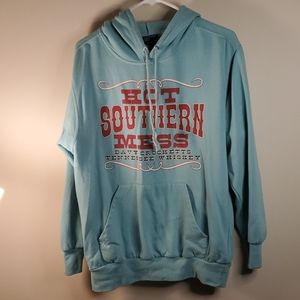 Hot Southern Mess Davy Crocket TN Whiskey Hoodie